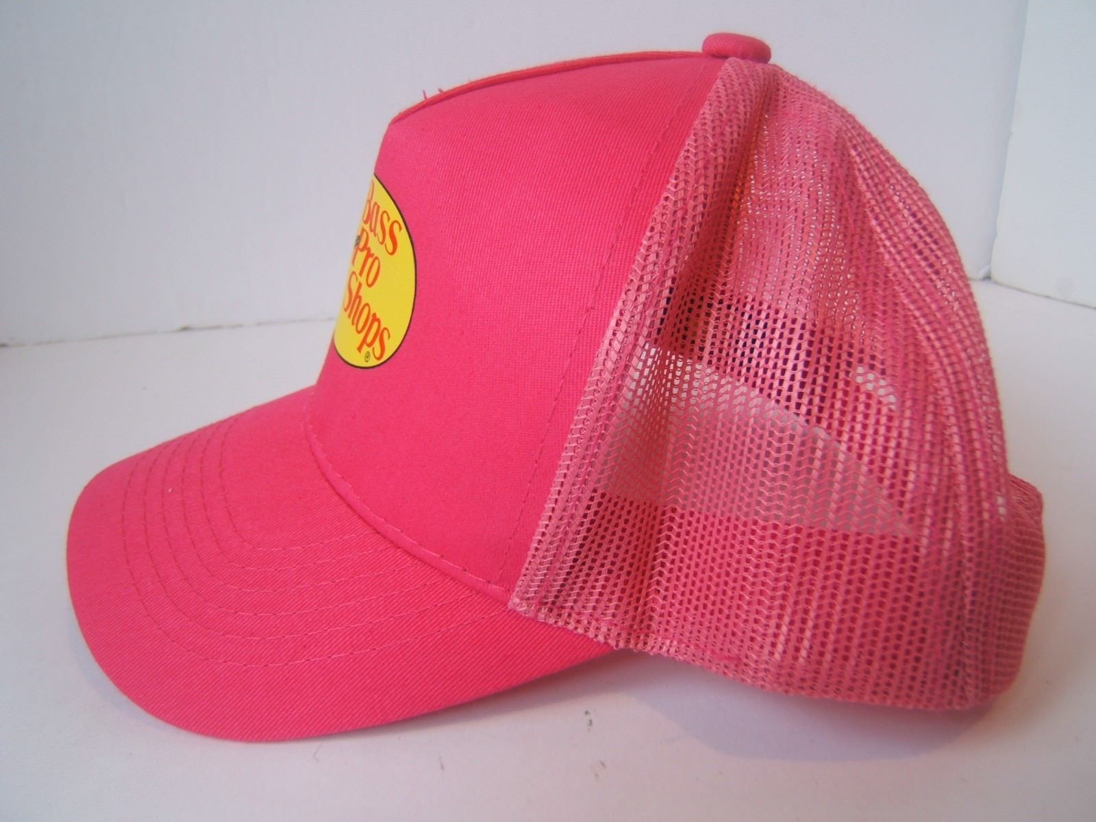 Bass Pro Shops Youth Hat Pink Snapback Trucker Cap Hats