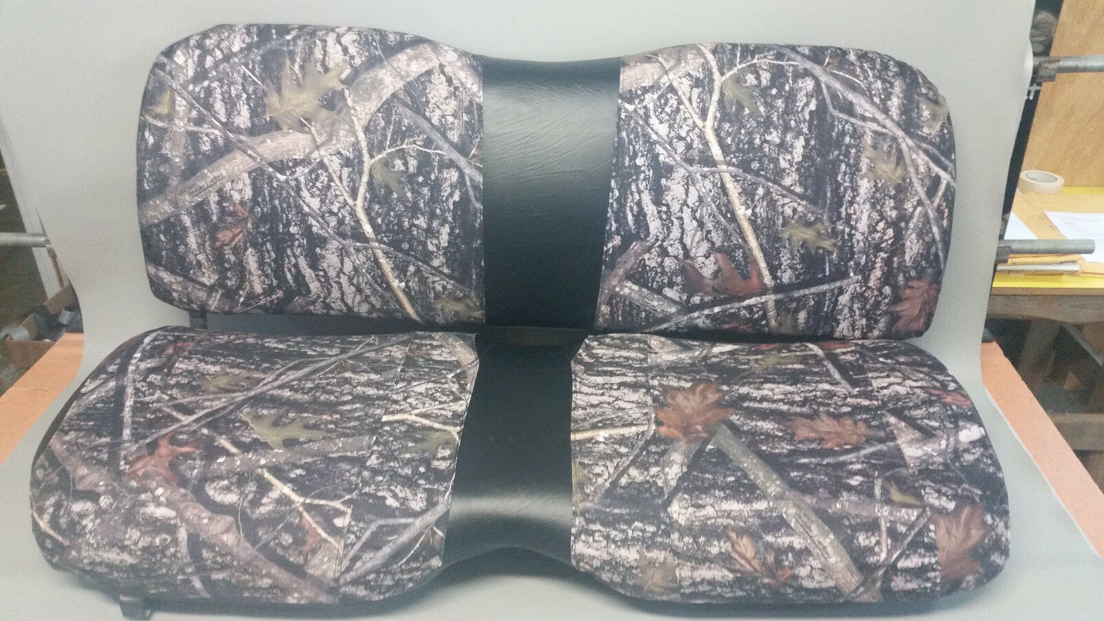 John Deere Gator Bench Seat Covers XUV 825i in BARE TIMBER CAMO or 25 Colors Seats