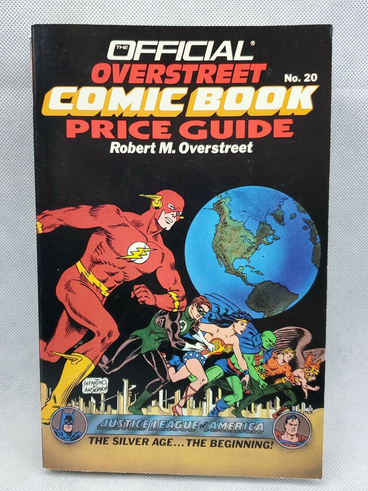 MARVEL COMIC BOOK PRICE GUIDE No. 20 1990present justice league