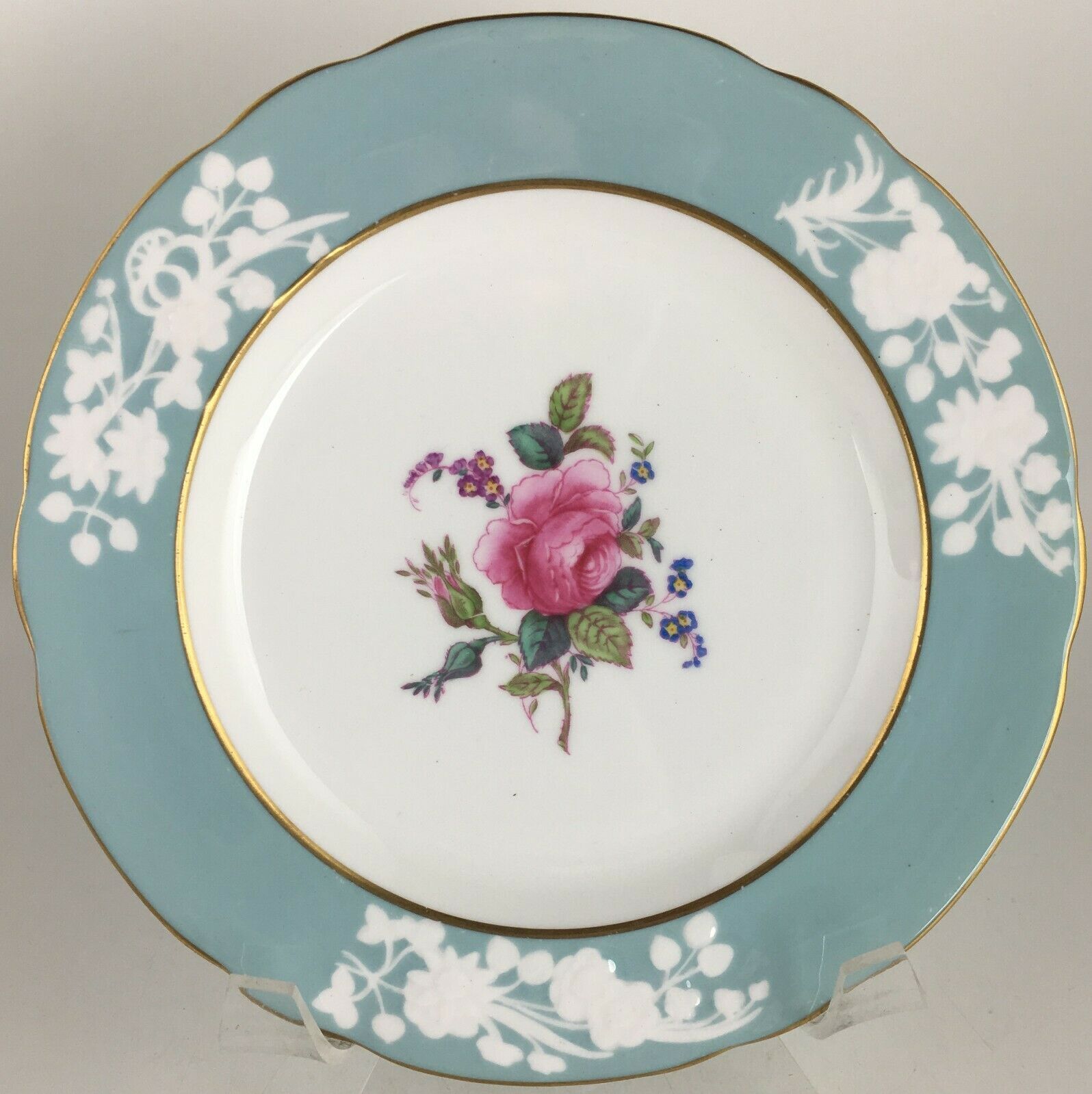 Spode Old Colony Rose Y6447 Pie Plate - $15.00