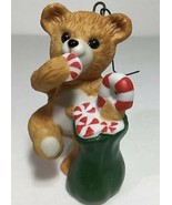 1989 Hallmark Keepsake Christmas Ornament Cinnamon Bear Porcelain 7th In... - $10.36
