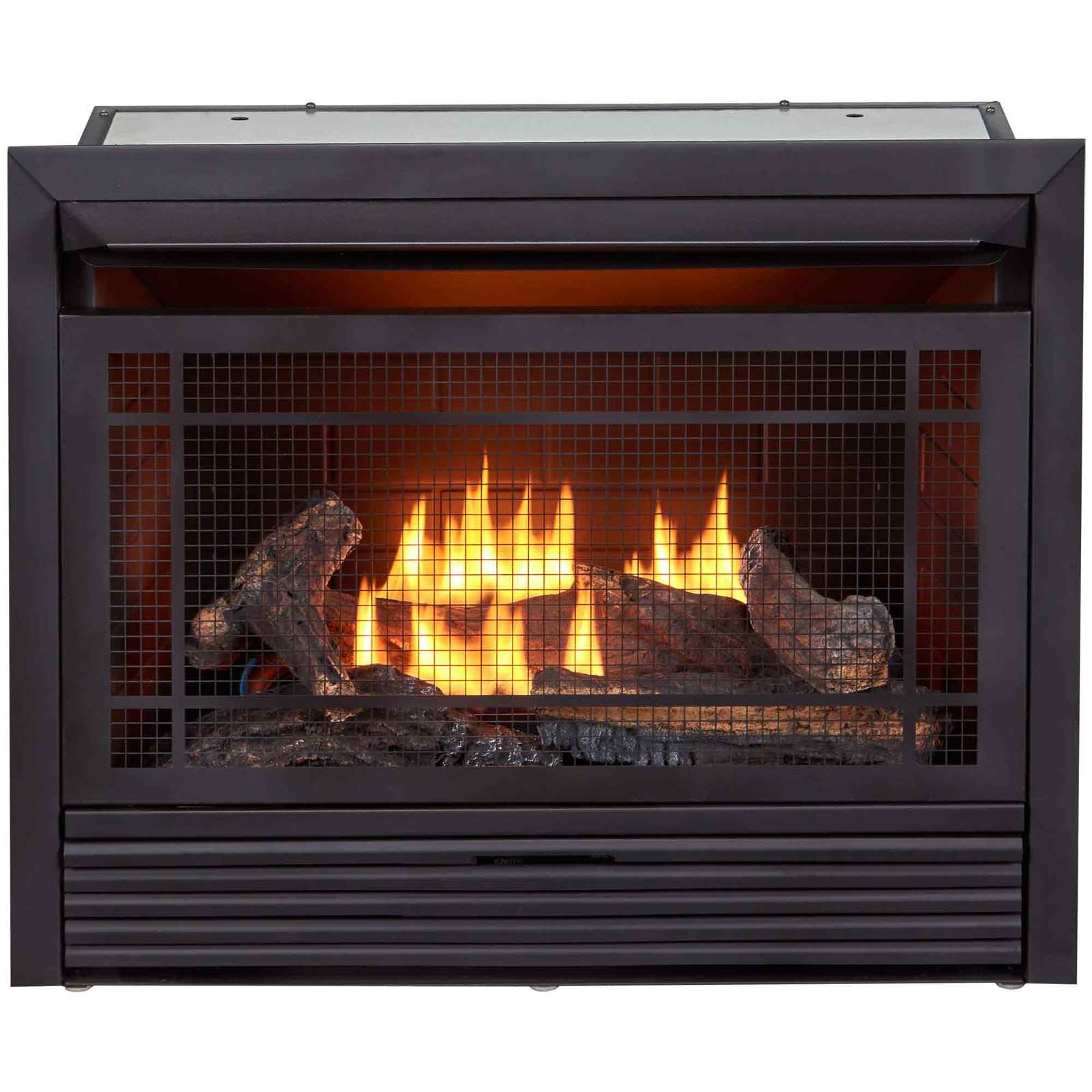Duluth Dual Fuel Ventless Fireplace Insert 26,000 BTU, Remote