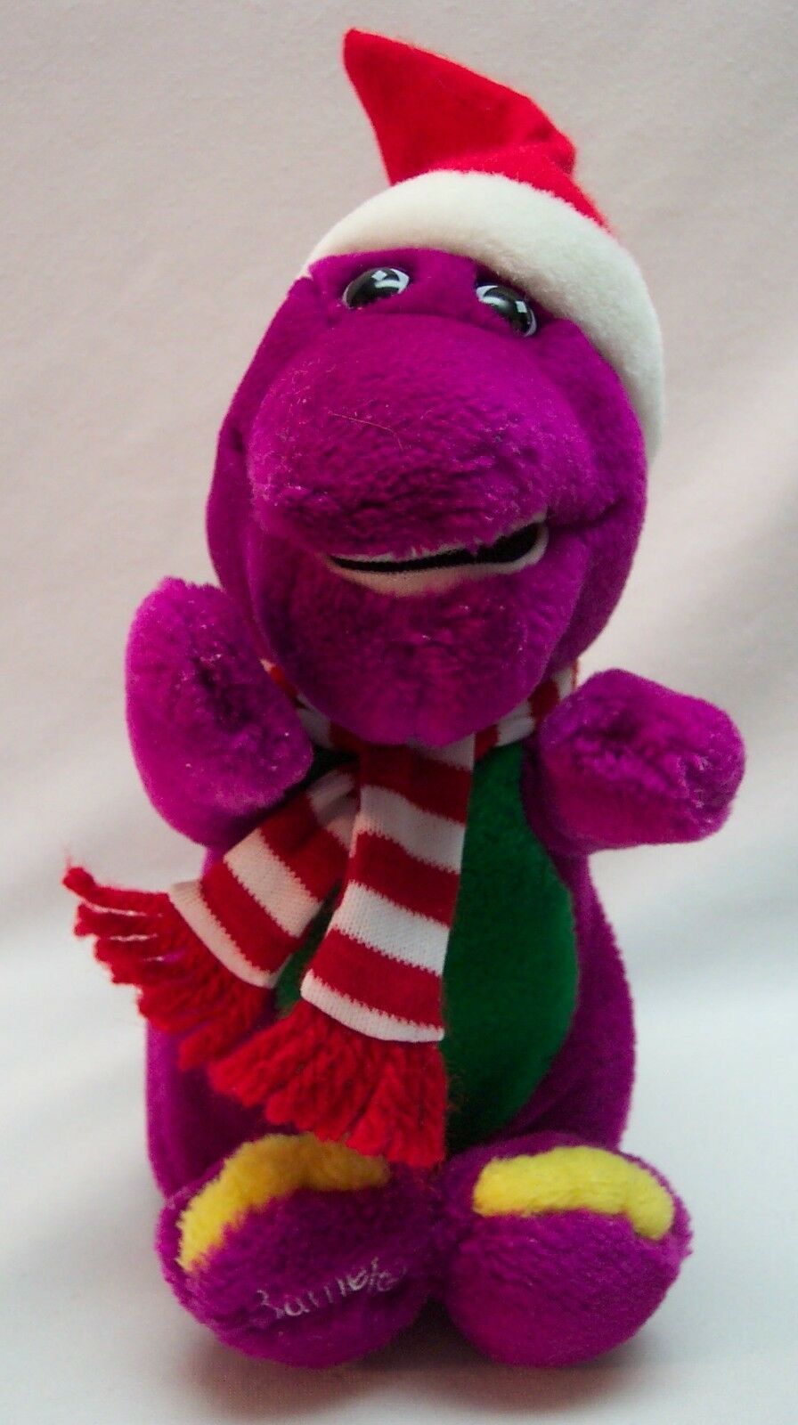 purple dinosaur stuffed animal