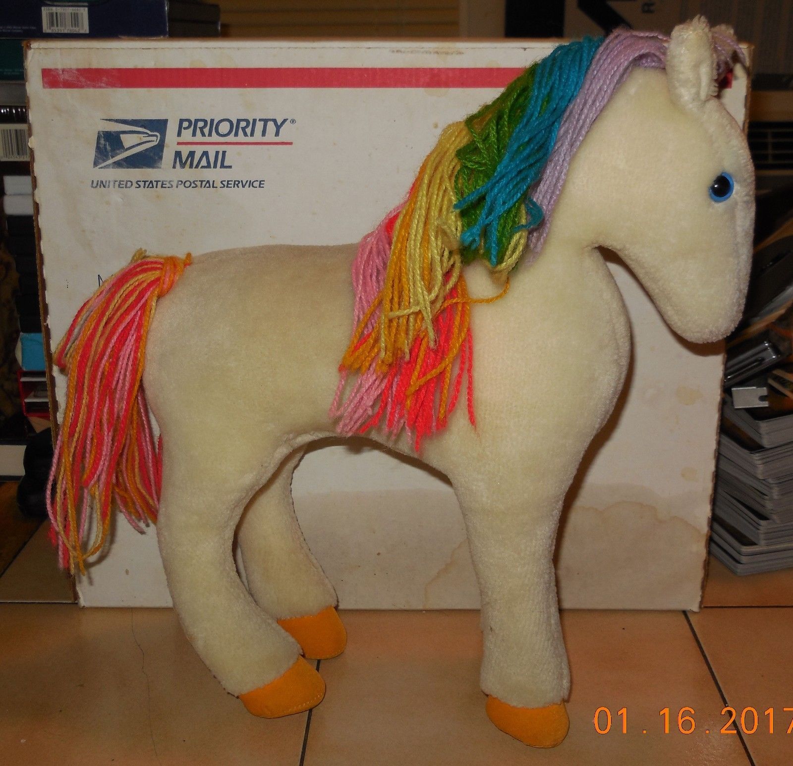 rainbow brite horse plush