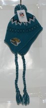 NFL Team Apparel Licensed Jacksonville Jaguars Toddler Teal Winter Cap image 1
