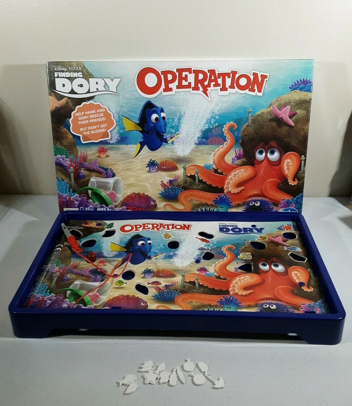 operation finding dory board game