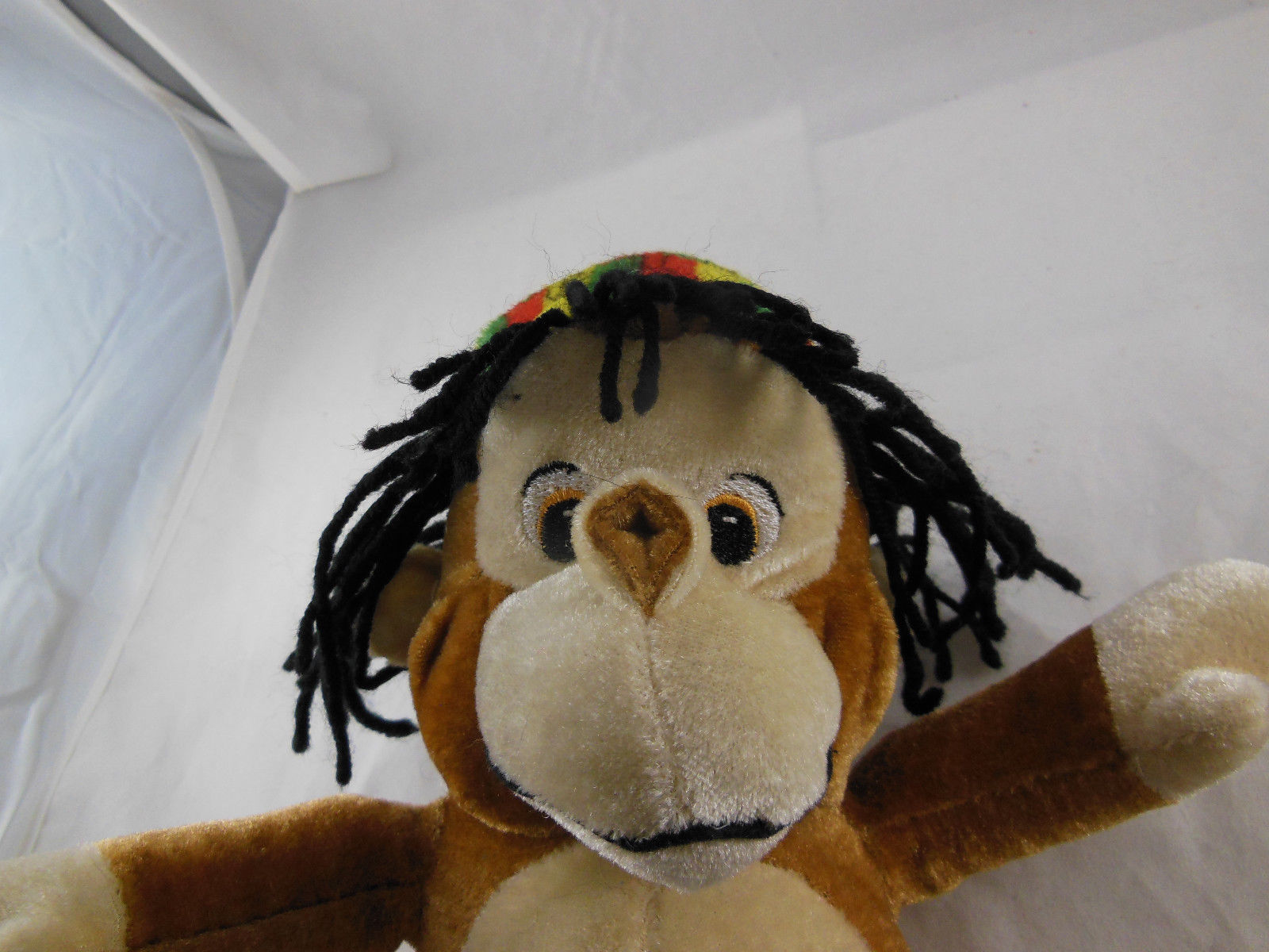 rasta monkey stuffed animal