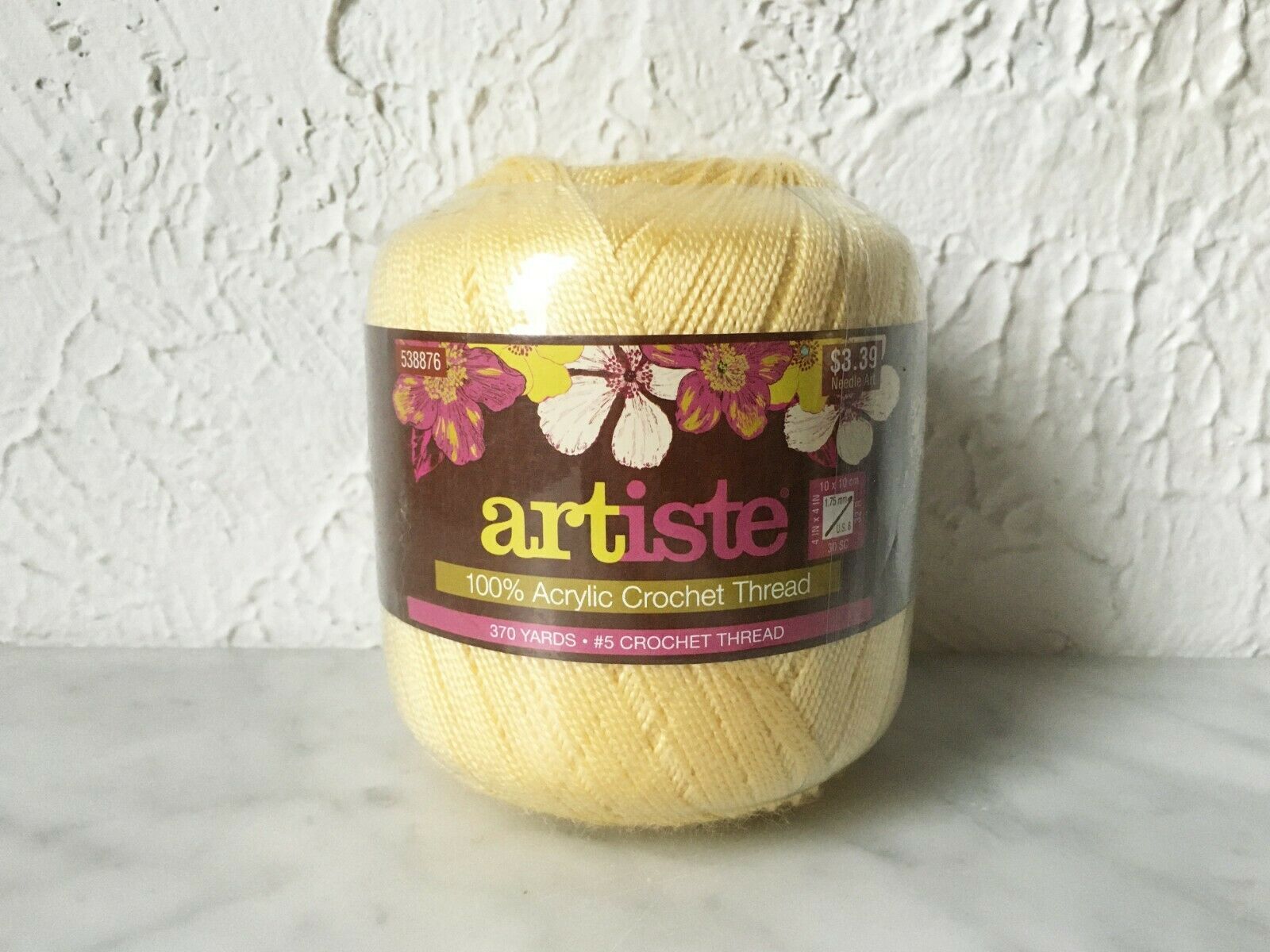 Artiste Acrylic Crochet Thread 5 Strong & Durable One