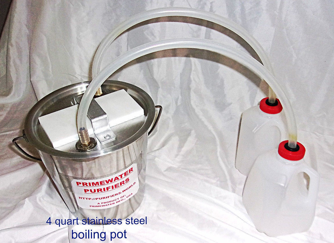Nonelectric Stainless Steel Water Distiller, purifier, desalter