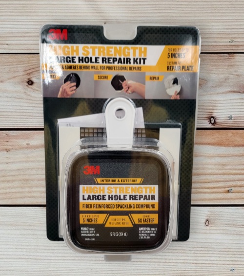3M High Strength Large Hole Repair Kit Fiber Reinforced Compound For