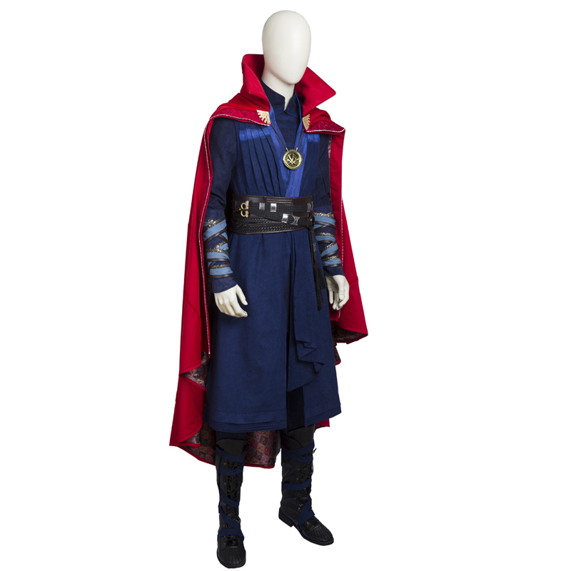 Deluxe Men's Doctor Strange Costume Outfit Carnival Custom Made Full ...