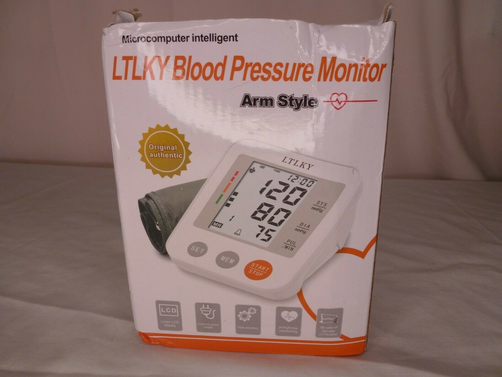 LTLKY Intelligent Blood Pressure Monitor Arm Style