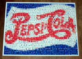 Amazing Pepsi Cola Double Dot vintage sign Montage - $11.51