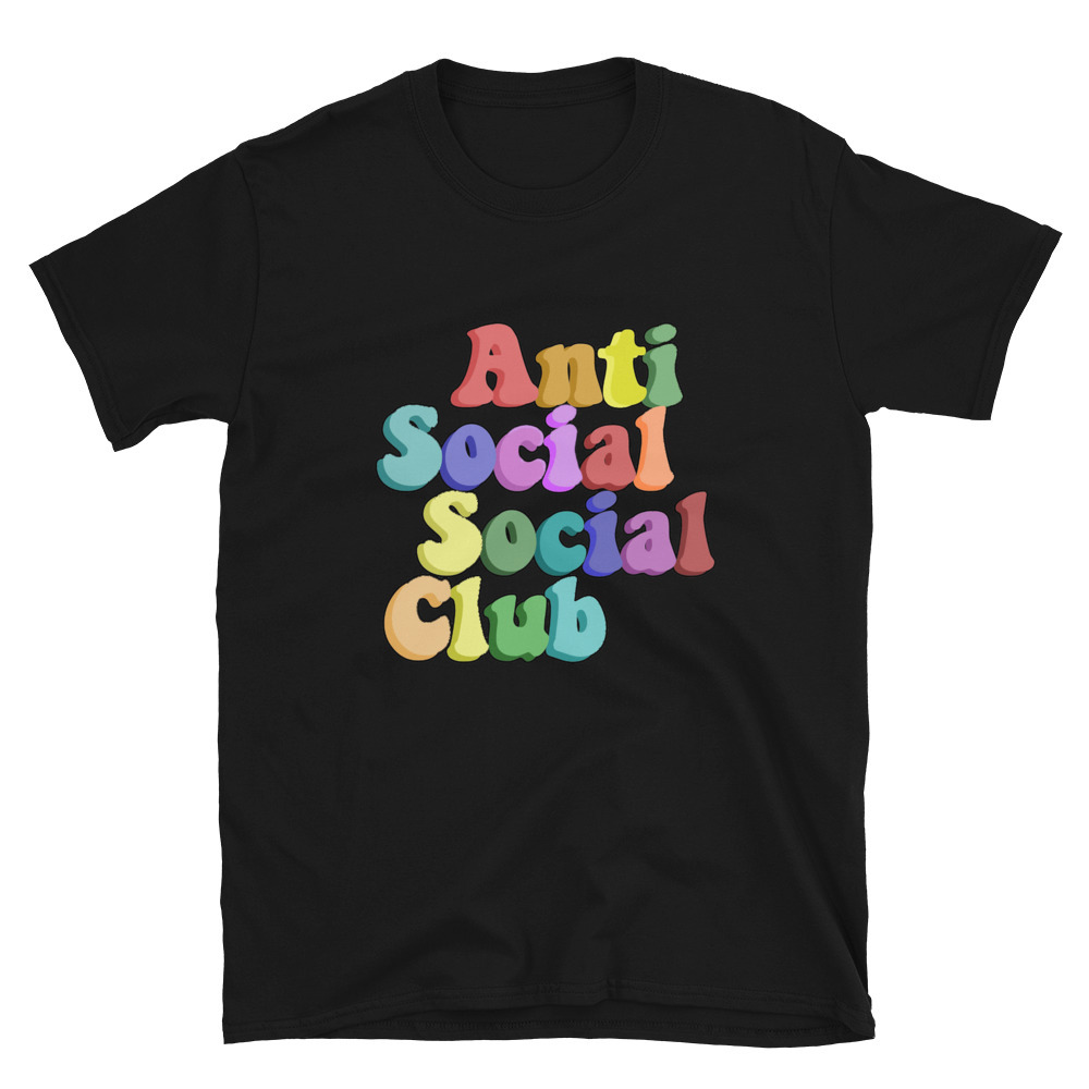 fake anti social social club shirt