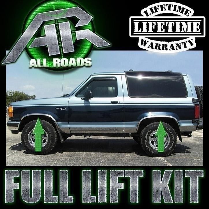 1983-1996 Ford Bronco II Leveling Lift Kit: 2