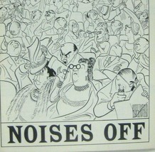 VICTOR GARBER NOISES OFF Playbill DOROTHY LOUDON BRIAN MURRAY NYC 1984 