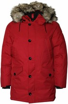 NEW Polo Ralph Lauren Men's Long Winter Down Hooded Winter Parka RED M L XL - $429.99
