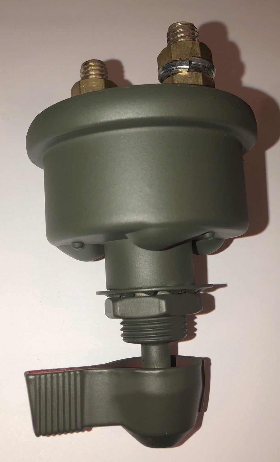 24V MILITARY HUMVEE M998 MASTER BATTERY KILL SWITCH GREEN STEEL BODY