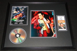 Tommy Lee Jones Signed Framed 16x20 Photo & Batman DVD Display JSA Two Face