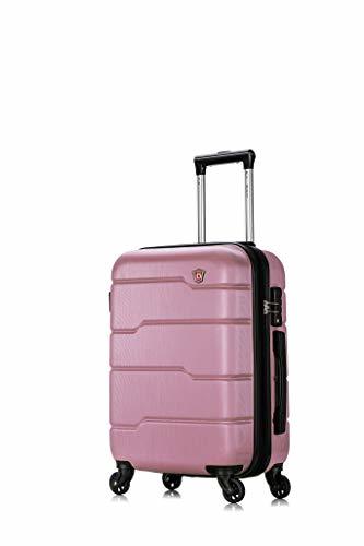 DUKAP Hardside 24 Medium Luggage with Ergonomic Handles and TSA Lock, Rodez Col