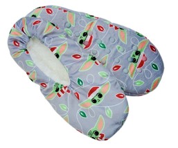 Baby Yoda Mandalorian Fuzzy Babba Family Holiday Slippers Kids, Women's & Men's - $9.65+