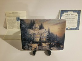 Collector Plate - Holiday Memories - Thomas Kinkade -  Victorian Christmas - $21.79