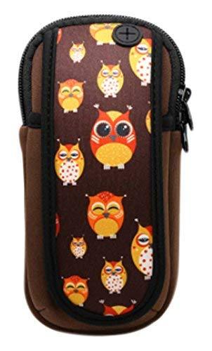 PANDA SUPERSTORE Cute Outdoor Sports Jogging Arm Package Mobile Phone Wrist Bag