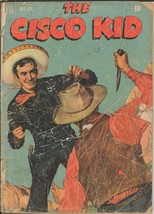 Cisco Kid #8 ORIGINAL Vintage 1952 Dell Comics