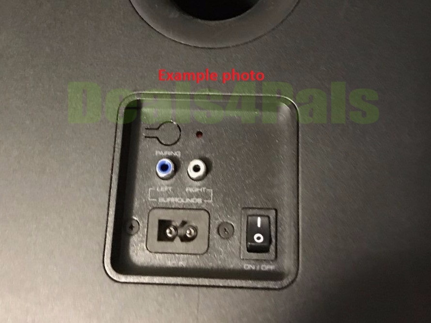 AC Power Cord Cable for VIZIO Sound Bar & Subwoofer Sub Soundbar