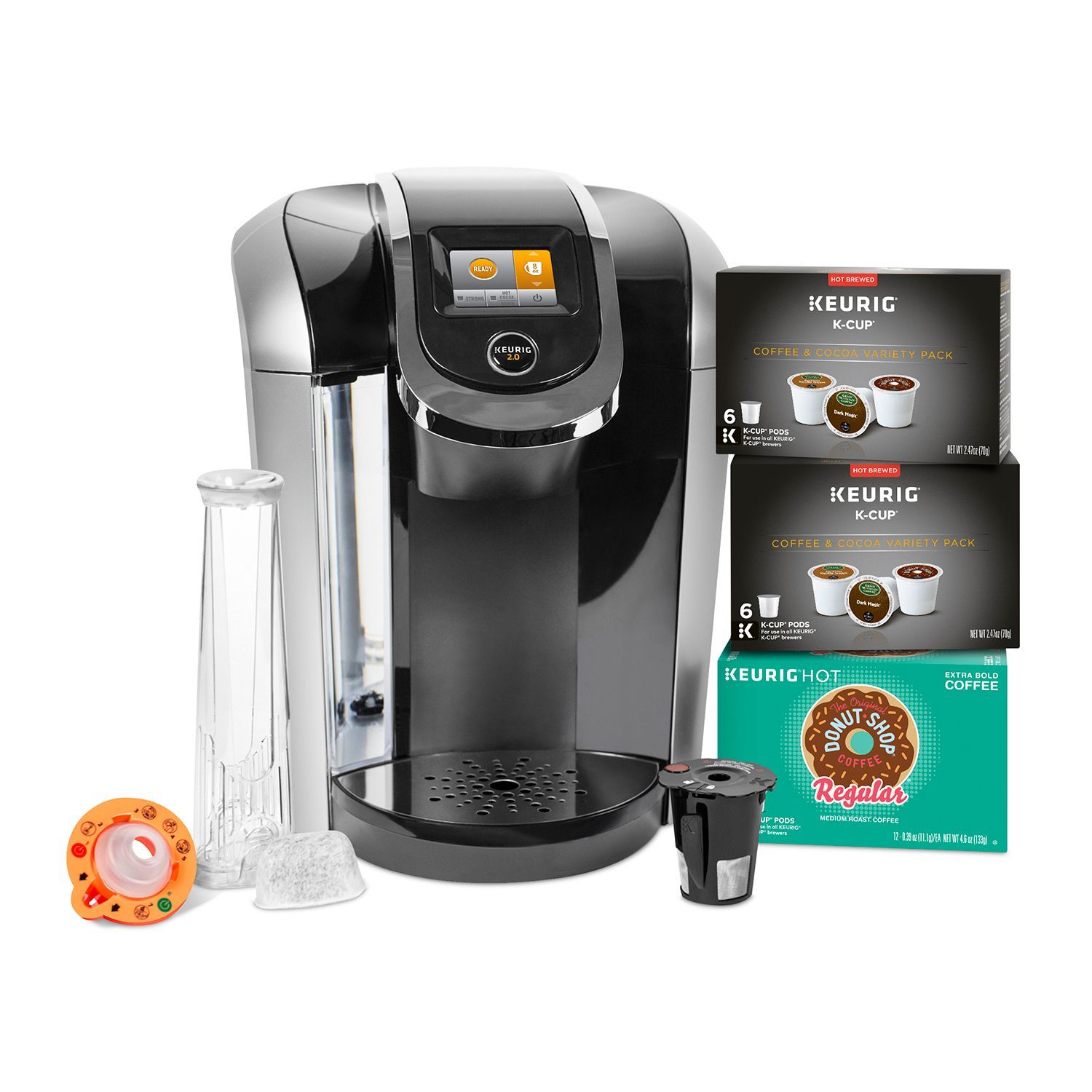 Keurig K425S Coffee Maker With 24 K Cup Pods Reusable K Cup 2 0 