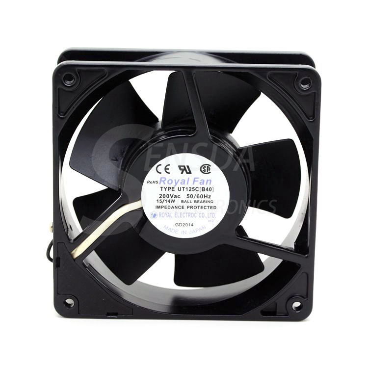 for Delta 13525 AFB1312M 13.5cm 135mm DC 12V 0.38A 2Wie Case axial Cooling Fan