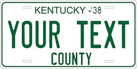 Kentucky 1938 Personalized Tag Vehicle Car Auto License Plate - $16.75