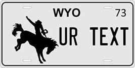 Wyoming 1973 Personalized Tag Vehicle Car Auto License Plate - $16.75