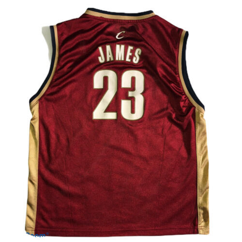 Lebron James Youth XL Reebok NBA Basketball Jersey Cleveland Cavaliers ...