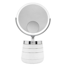 Sharper Image SpaStudio Vanity Mirror with 1X/5X Magnification and Magne... - $222.65