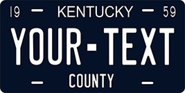 Kentucky 1959 Personalized Tag Vehicle Car Auto License Plate - $16.75