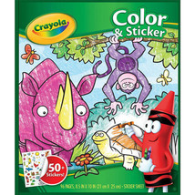 Crayola Colour and Sticker Book - Animals - $15.57