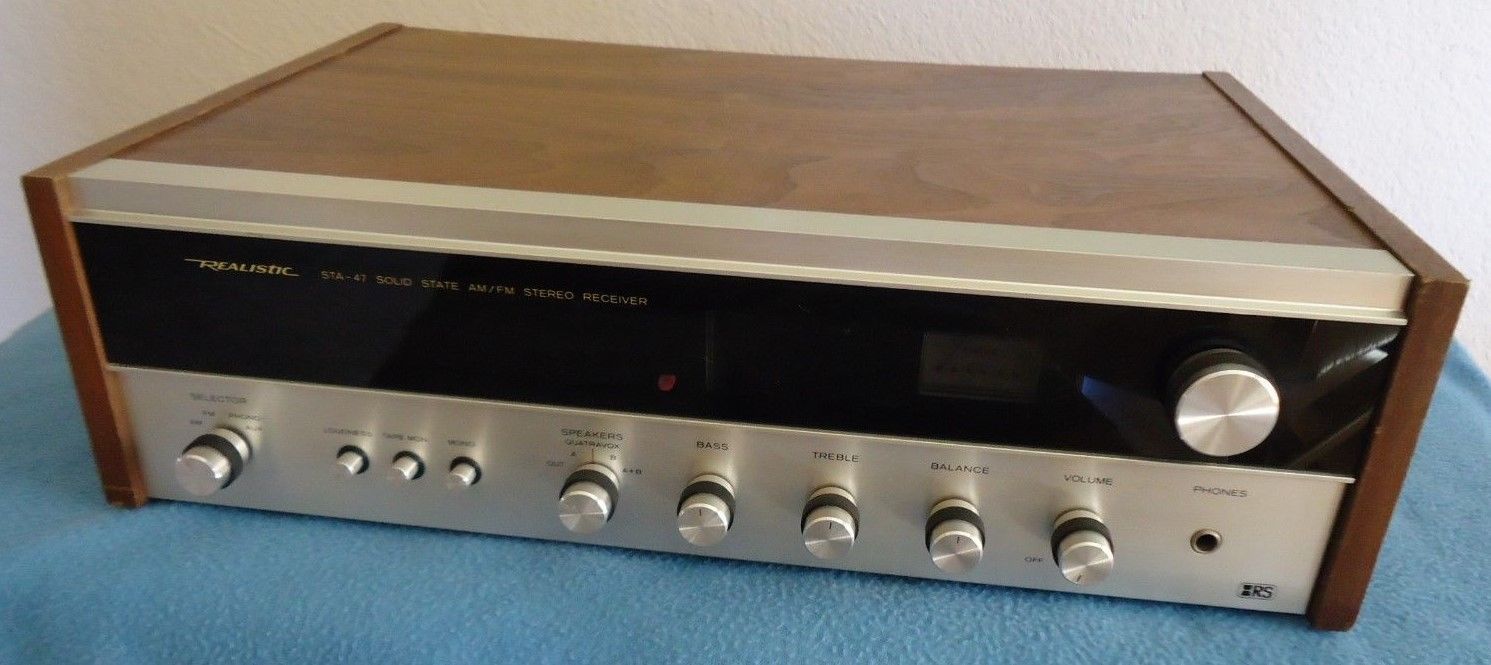 Realistic STA-47 AM/FM Stereo Receiver- Japanese (31-2057) - Vintage ...