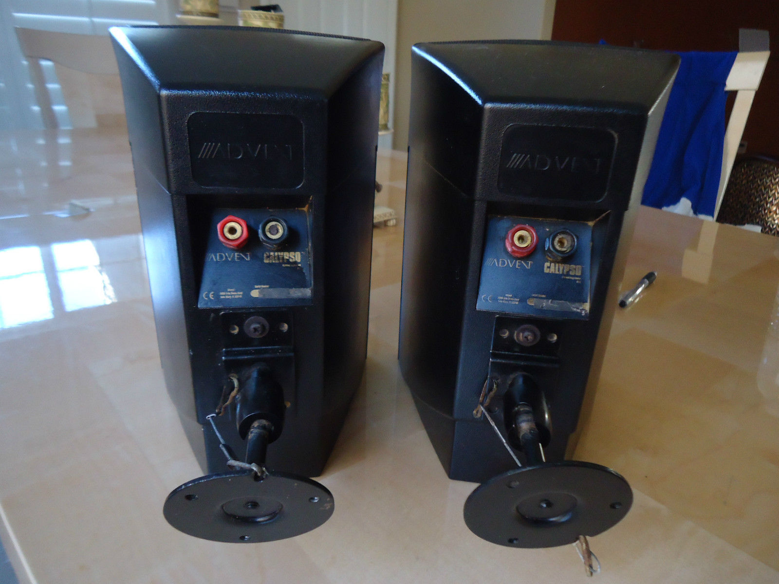 Advent Calypso Speakers indoor / outdoor, See Video ! TV, Video