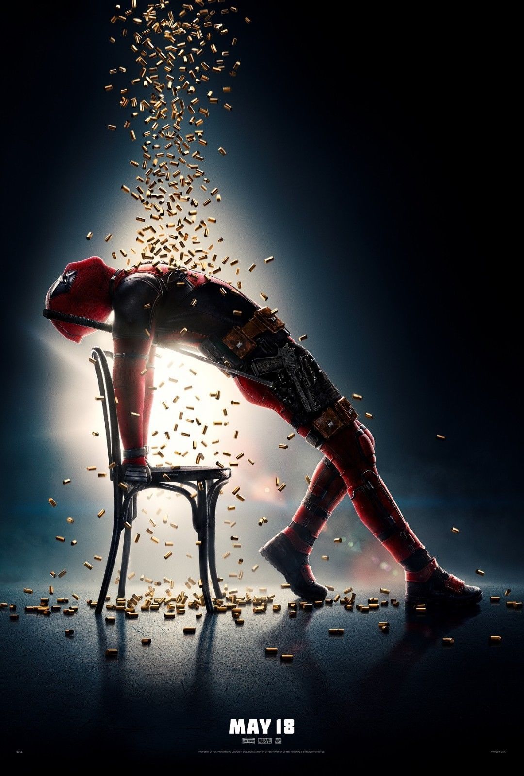 Deadpool 2 Flashdance Poster 2018 Marvel Comics Movie Print 14x21 27x40 32x48