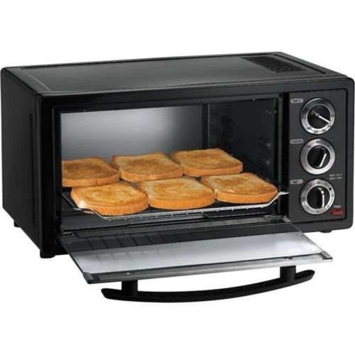 Countertop 6 Slice Toaster Oven & Broiler, Stainless Steel Kitchen ...