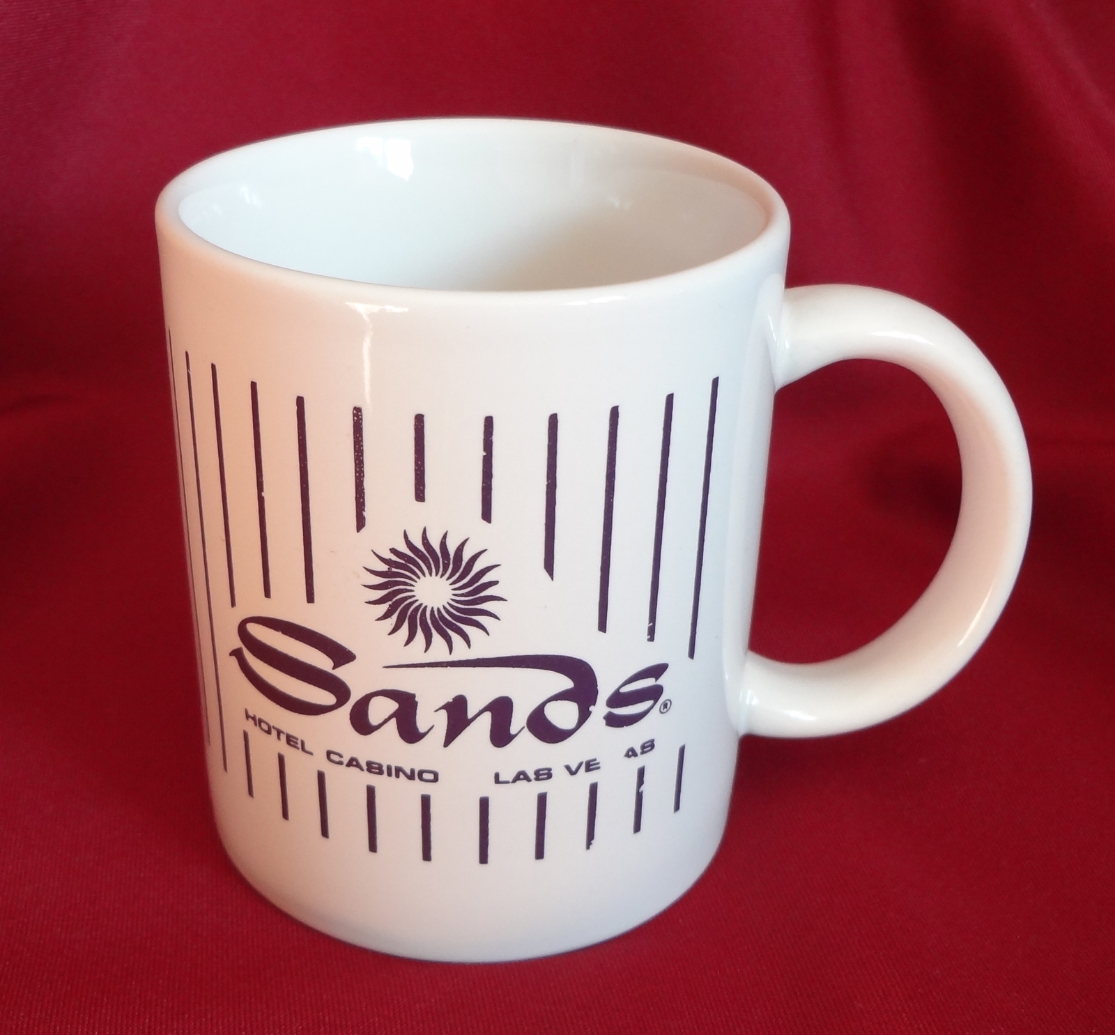 Sands Hotel Casino Las Vegas 10 Oz. Coffee Mug Cup Modern (1970Now)