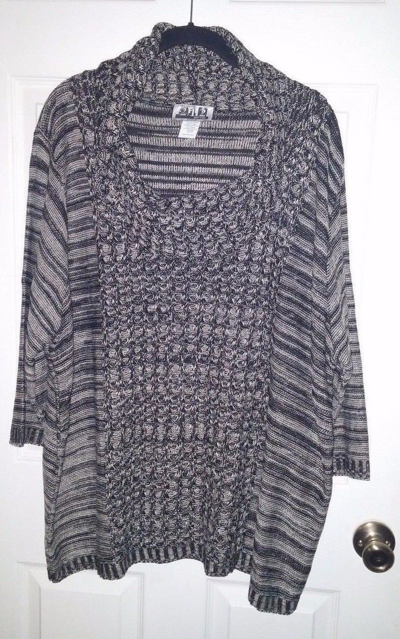 Women's Plus Size 3X Cowl Neck Sweater by 212 New York - Sweaters