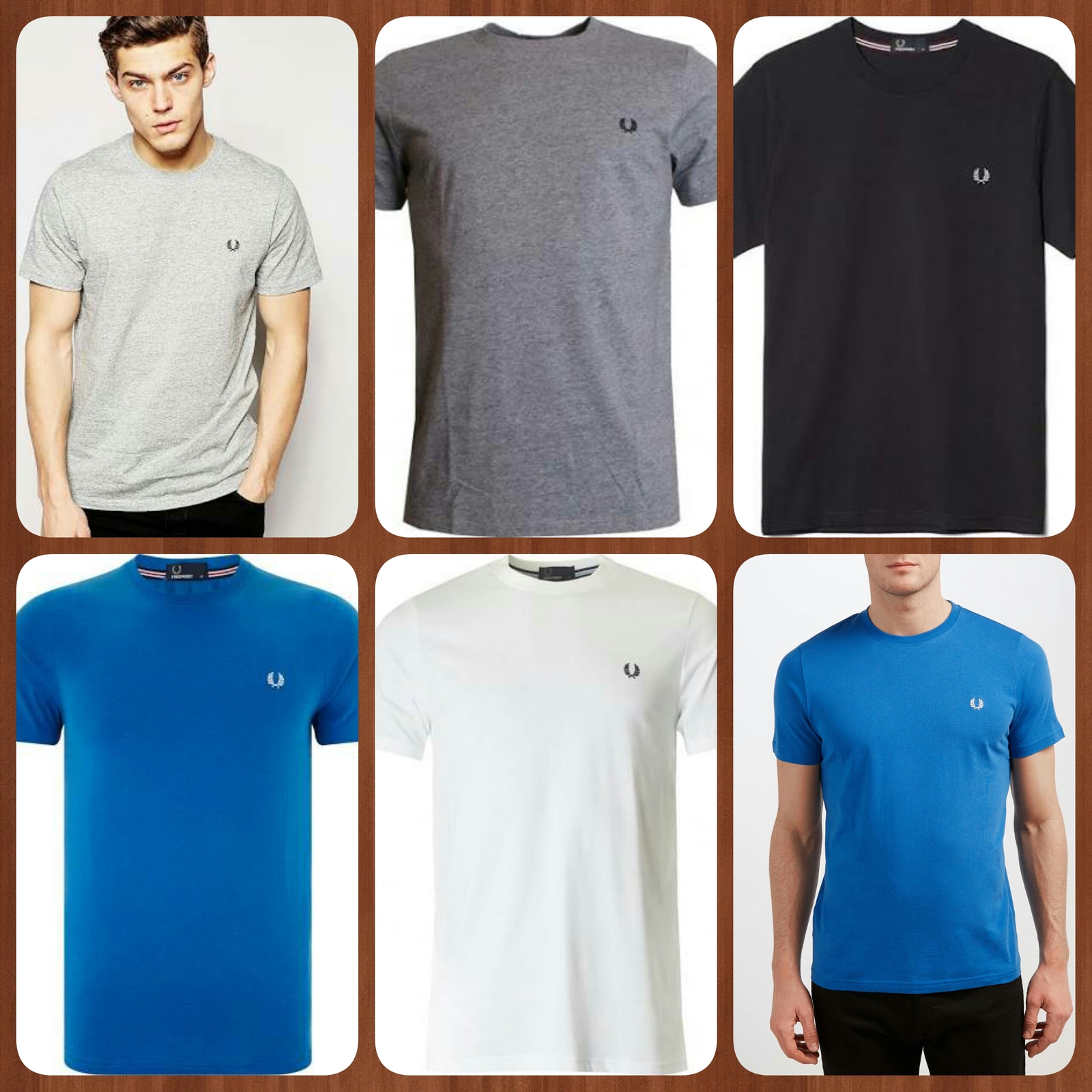 Image of FRED PERRY MEN'S SHORT SLEEVE T SHIRTS