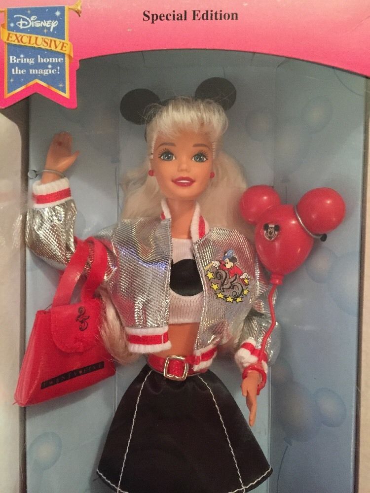 25th anniversary disney barbie worth