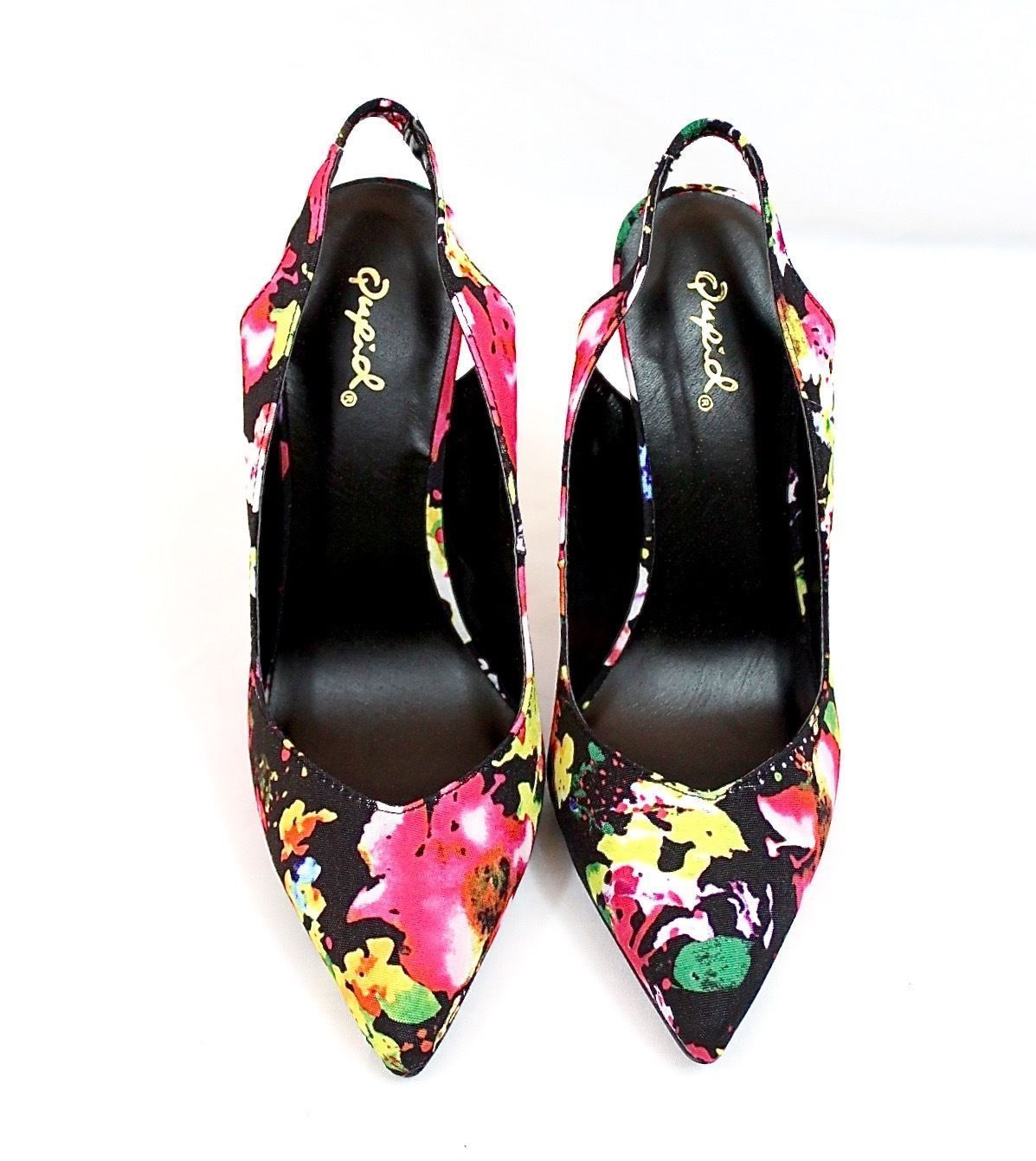 multi coloured stilettos