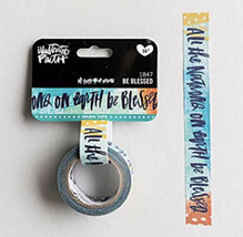 Illustrated Faith, BE BLESSED, Christian Washi Tape Bible Journaling, 30... - $8.41