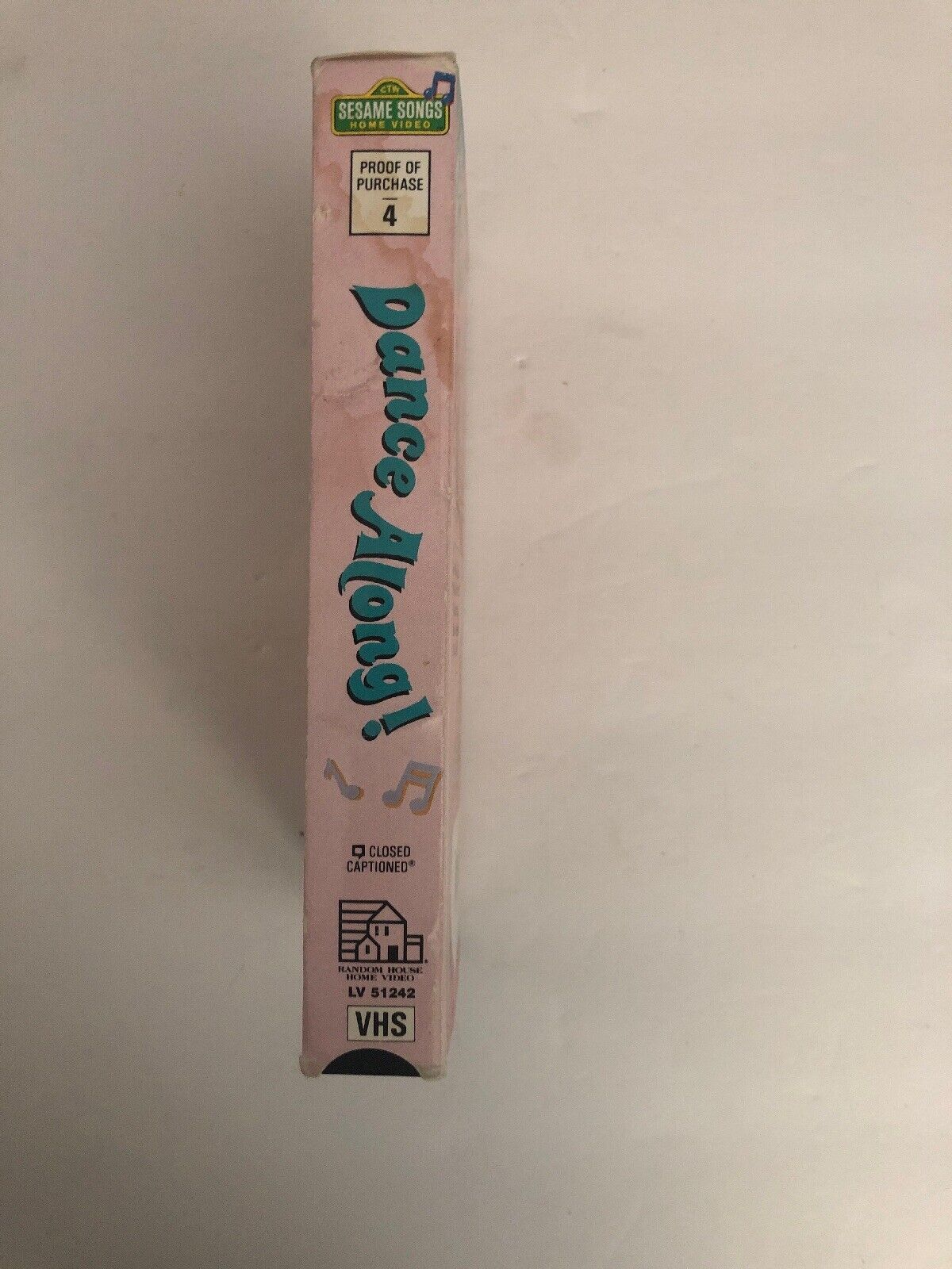 Sésame Songs-Dance Along (VHS, 1990) Tested-Rare Vintage Collectible ...