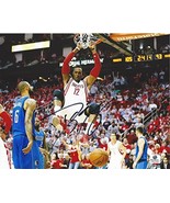 AUTOGRAPHED Dwight Howard #12 Houston Rockets Basketball (Slam Dunk) Sig... - $102.22