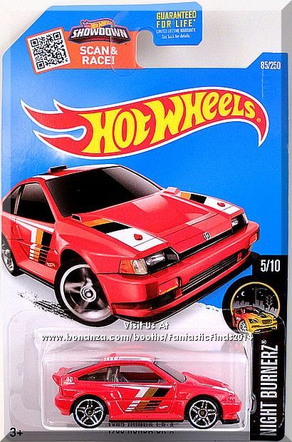 hot wheels honda crx 85